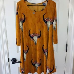 Cow Skull Dress/Tunic